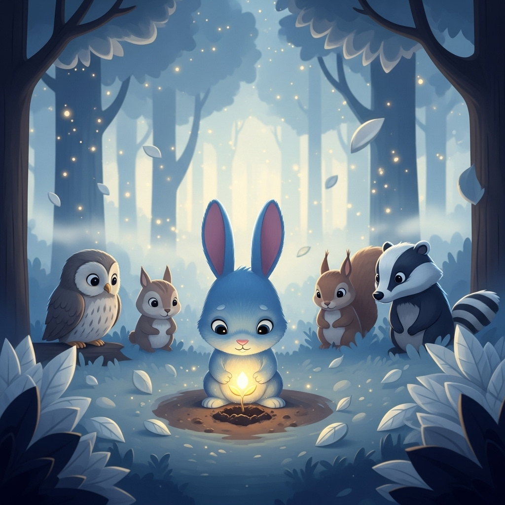 Błękitny Królik i Tajemnica Ciszy